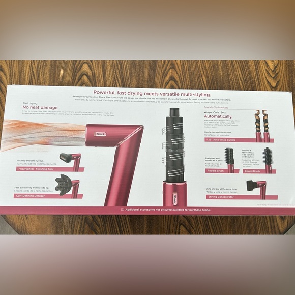 Air Styling & Drying System - Limited Edition Black Cherry (with storage case) - Picture 2 of 10